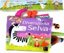 LIVRO DE TECIDO - DIVERSAO NA SELVA